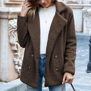 Stylish Fluffy Hooded Coat for Winter