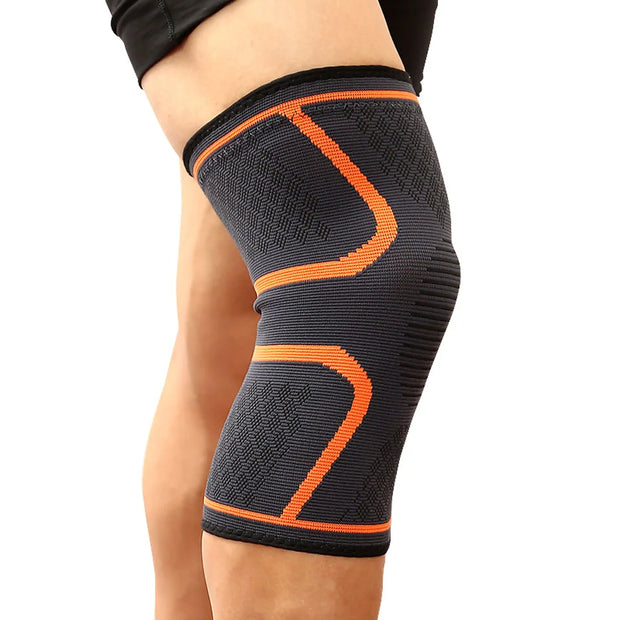 Elastic Sports Compression Knee Brace for Running and Basketball