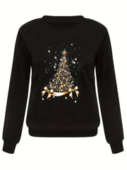 Black Christmas Sweater for WomenFlexora€21.99