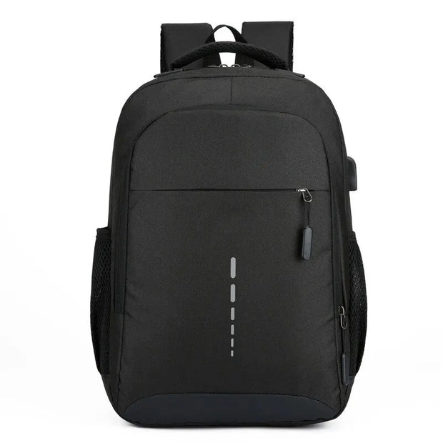 Large Capacity Men’s Backpack – Stylish and Functional for Travel and Study