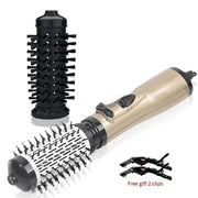 2-in-1 Rotating Hot Air Brush | Hair Straightener & Curler