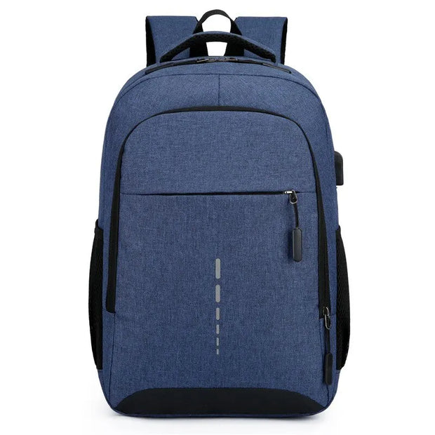 Large Capacity Men’s Backpack – Stylish and Functional for Travel and Study