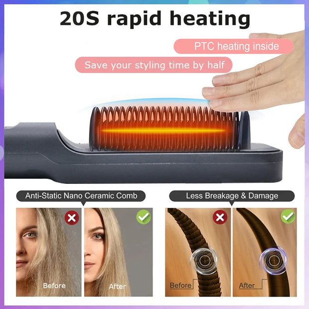 Electric Hot Comb Fast Hair Straightening Umar Khan €28.49