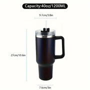 Stainless Steel Insulated Coffee Cup with Handle Umar Khan €35.99