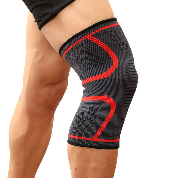 Elastic Sports Compression Knee Brace for Running and Basketball