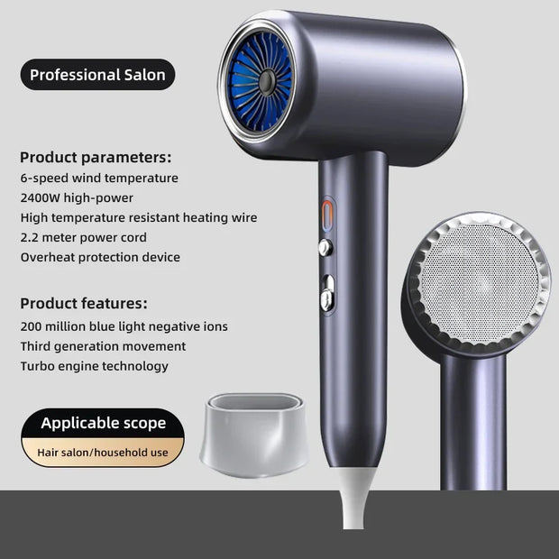 Professional Hair Dryer Hot & Cold Air Umar Khan €39.99