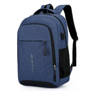 Large Capacity Men’s Backpack – Stylish and Functional for Travel and Study