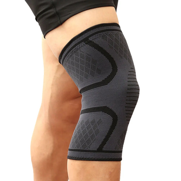 Elastic Sports Compression Knee Brace for Running and Basketball