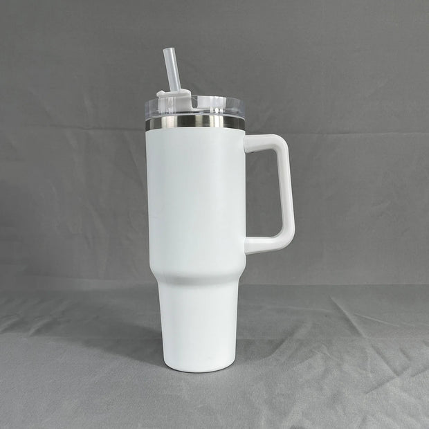 Stainless Steel Insulated Coffee Cup with Handle Umar Khan €35.99