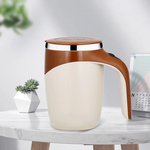 Portable Automatic Stirring Coffee Mug Umar Khan