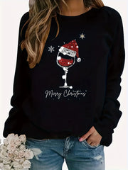 Black Christmas Sweater for WomenFlexora€21.99