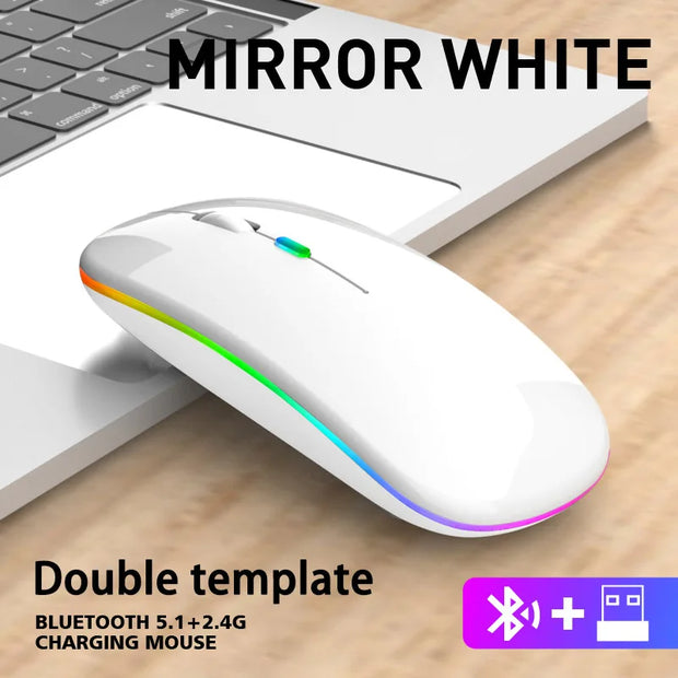 Wireless Bluetooth Mouse For Laptop PC Rechargeable Umar Khan €23.99