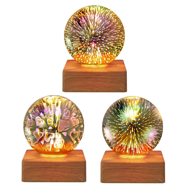 Firework Crystals Ball Night Light Flexora €26.99