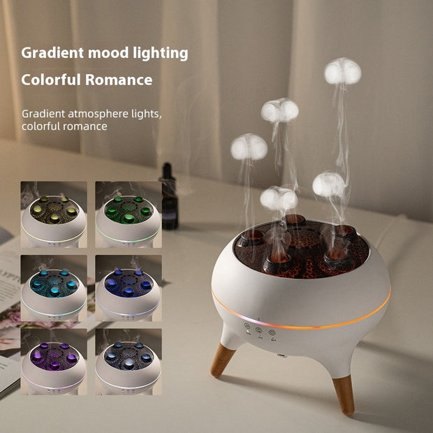 Jellyfish Ultrasonic Humidifier & Aroma Diffuser