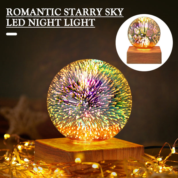 Firework Crystals Ball Night Light Flexora €26.99